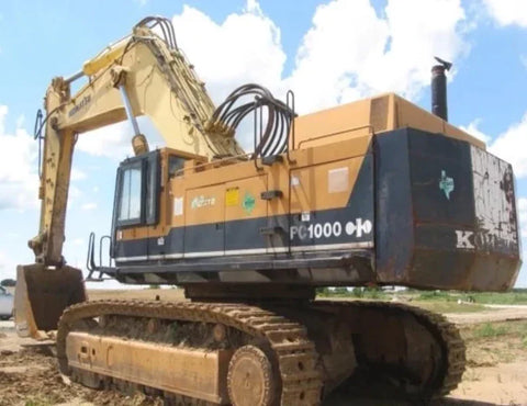 Komatsu PC1000SE-1 Excavator Operation & Maintenance Manual S/N 10001-UP PDF Download - Manual labs
