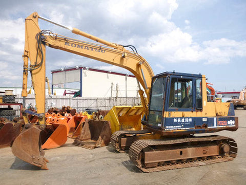 Komatsu PC120-3 Excavator Operation & Maintenance Manual S/N 18001-UP PDF Download - Manual labs