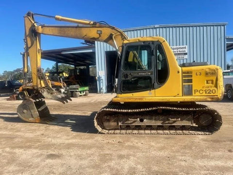 Komatsu PC120LC-6 Excavator Operation & Maintenance Manual S/N 45001-UP PDF Download - Manual labs