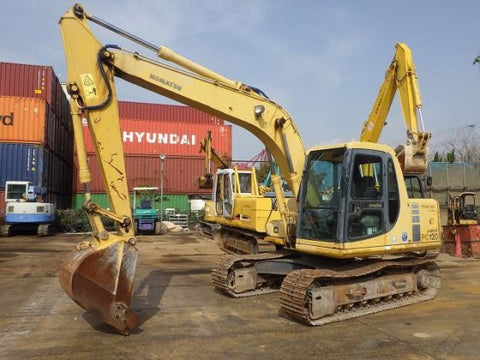 Komatsu PC120LC-6E0 Excavator Operation & Maintenance Manual S/N 70001-UP PDF Download - Manual labs