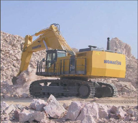Komatsu PC1250LC-8 Excavator Shop Service Repair Manual S/N 30001-UP PDF Download - Manual labs