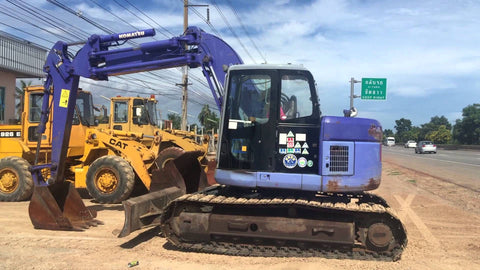 Komatsu PC128UU-2 Excavator Operation & Maintenance Manual S/N 5001-UP PDF Download - Manual labs