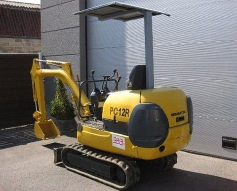 Komatsu PC12R-8 PC15R-8 Hydraulic Excavator Service Repair Manual SN:10001 and up Download PDF - Manual labs