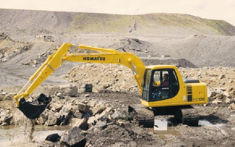 Komatsu PC130-6 Excavator Operation & Maintenance Manual S/N 45001-UP PDF Download - Manual labs