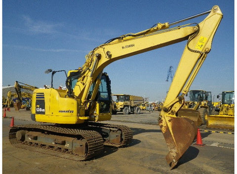 Komatsu PC138US-8 Excavator Shop Service Repair Manual S/N 20001-24509 PDF Download - Manual labs