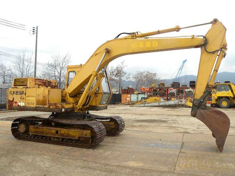 Komatsu PC150-1 Excavator Operation & Maintenance Manual S/N 1001-UP PDF Download - Manual labs