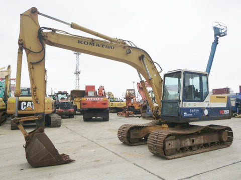 Komatsu PC150-5 Excavator Operation & Maintenance Manual S/N 6001-UP PDF Download - Manual labs