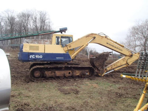 Komatsu PC150LC-3 Excavator Operation & Maintenance Manual S/N 3001-UP PDF Download - Manual labs