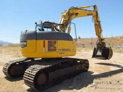 Komatsu PC158USLC-2 Excavator Shop Service Repair Manual S/N 10001-UP PDF Download - Manual labs