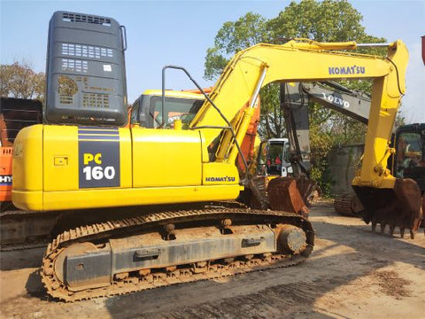 Komatsu PC160LC-7 Excavator Operation & Maintenance Manual S/N 10001-UP PDF Download - Manual labs