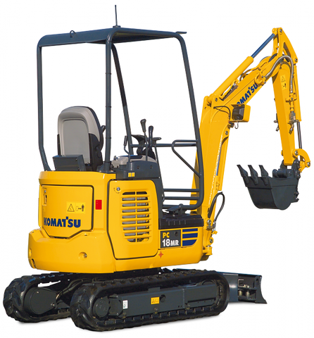Komatsu PC18MR-3 Hydraulic Excavator Service Repair Manual SN:20001 and up Download PDF - Manual labs