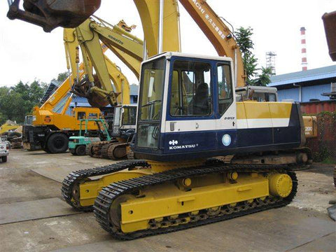 Komatsu PC200-5 Excavator Operation & Maintenance Manual S/N 45001-UP PDF Download - Manual labs