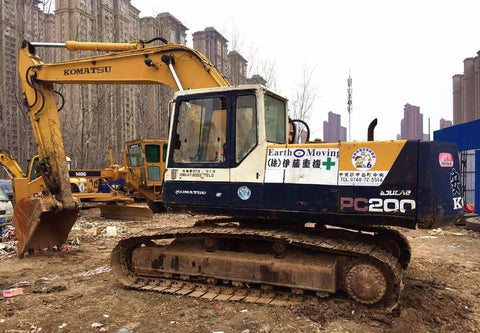 Komatsu PC200-5/LC-5 Excavator Shop Service Repair Manual S/N A70001-UP PDF Download - Manual labs
