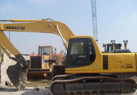 Komatsu PC200-6 Excavator Operation & Maintenance Manual S/N 80001-UP PDF Download - Manual labs