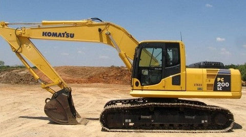 Komatsu PC200LC-6H Excavator Operation & Maintenance Manual S/N 80001-UP PDF Download - Manual labs