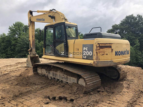 Komatsu PC200LC-7B Excavator Shop Service Repair Manual S/N C50001-UP PDF Download - Manual labs