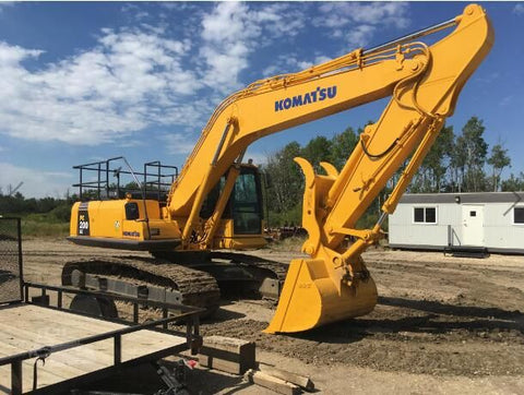 Komatsu PC200LC-8E0 Excavator Shop Service Repair Manual S/N 1001-UP PDF Download - Manual labs