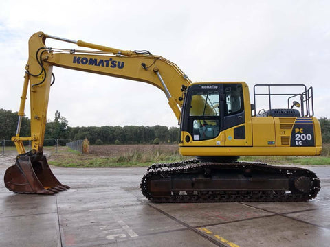 Komatsu PC200LC-8 Excavator Shop Service Repair Manual S/N 310001-315645 PDF Download - Manual labs