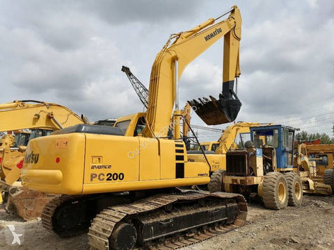 Komatsu PC200Z-6LE Excavator Operation & Maintenance Manual S/N A83001-UP PDF Download - Manual labs