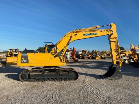 Komatsu PC210LC-8K Excavator Operation & Maintenance Manual S/N K50001-UP PDF Download - Manual labs