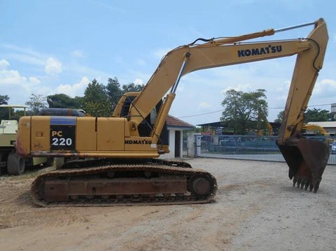 Komatsu PC220LC-2 Excavator Shop Service Repair Manual S/N 11001-UP PDF Download - Manual labs