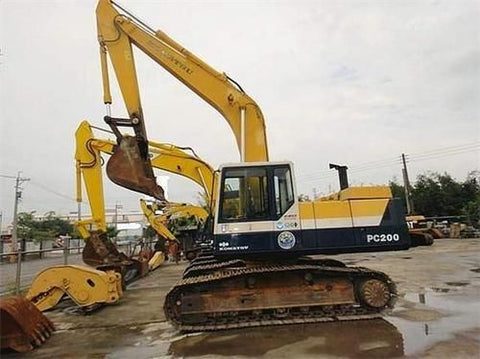 Komatsu PC220LC-5 Excavator Shop Service Repair Manual S/N A70001-UP PDF Download - Manual labs