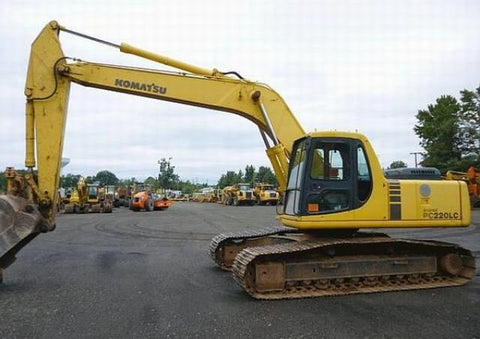 Komatsu PC220LC-6LC Excavator Shop Service Repair Manual S/N A82001-A83000 PDF Download - Manual labs