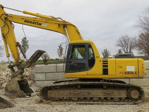 Komatsu PC220LC-6LE Excavator Operation & Maintenance Manual S/N A83001-UP PDF Download - Manual labs