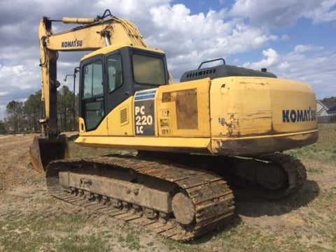 Komatsu PC220LC-7 Excavator Shop Service Repair Manual S/N 60001-UP PDF Download - Manual labs