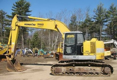 Komatsu PC228USLC-2 Excavator Operation & Maintenance Manual S/N 15001-UP PDF Download - Manual labs