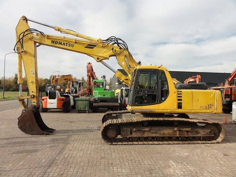 Komatsu PC240LC-6K Excavator Operation & Maintenance Manual S/N K30001-UP PDF Download - Manual labs