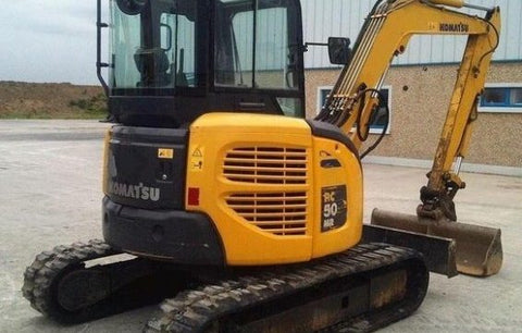 Komatsu PC27MR-2 PC30MR-2 PC35MR-2 PC40MR-2 PC50MR-2 Hydraulic Excavator Service Repair Manual Download PDF - Manual labs