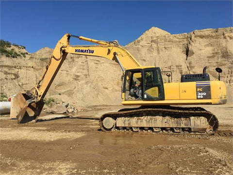 Komatsu PC300HD-7E0 Excavator Operation & Maintenance Manual S/N A86001-UP PDF Download - Manual labs