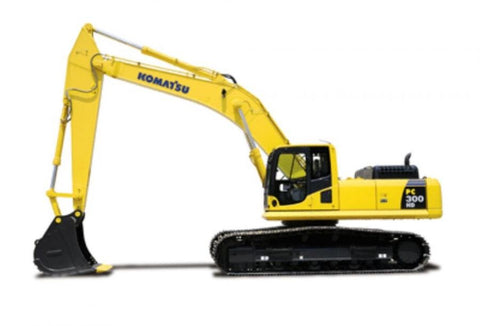 Komatsu PC300HD-8 Excavator Operation & Maintenance Manual S/N A87001-UP PDF Download - Manual labs