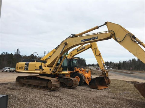 Komatsu PC300LC-7E0 Excavator Operation & Maintenance Manual S/N A88001-UP PDF Download - Manual labs