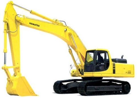 Komatsu PC300LC-7L Excavator Operation & Maintenance Manual S/N A85001-UP PDF Download - Manual labs