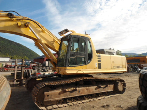 Komatsu PC340LC-6K Excavator Operation & Maintenance Manual S/N K30001-UP PDF Download - Manual labs