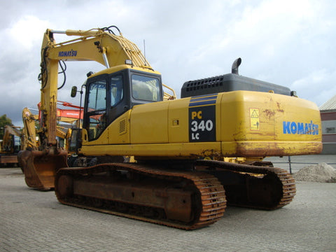 Komatsu PC340LC-7K Excavator Operation & Maintenance Manual S/N K40001-UP PDF Download - Manual labs