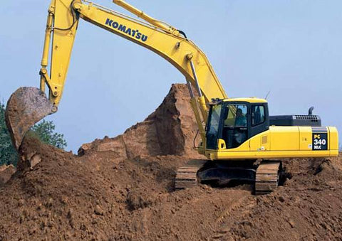 Komatsu PC340LC-7K Excavator Shop Service Repair Manual S/N K40001-UP PDF Download - Manual labs
