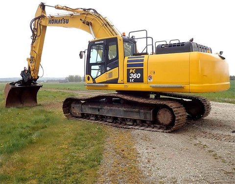 Komatsu PC360LC-10 Excavator Shop Service Repair Manual SN A32001-UP - PDF File Download