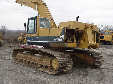 Komatsu PC400LC-3 Excavator Shop Service Repair Manual S/N 11001-UP PDF Download - Manual labs