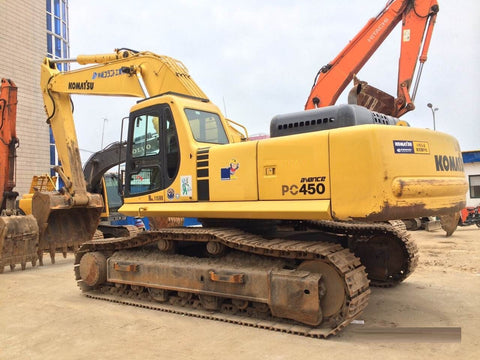 Komatsu PC450-6 Excavator Shop Service Repair Manual S/N 10001-UP PDF Download - Manual labs