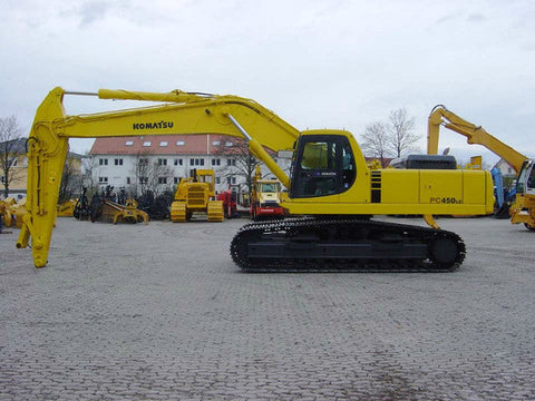 Komatsu PC450LC-6 Excavator Operation & Maintenance Manual S/N 10001-UP PDF Download - Manual labs