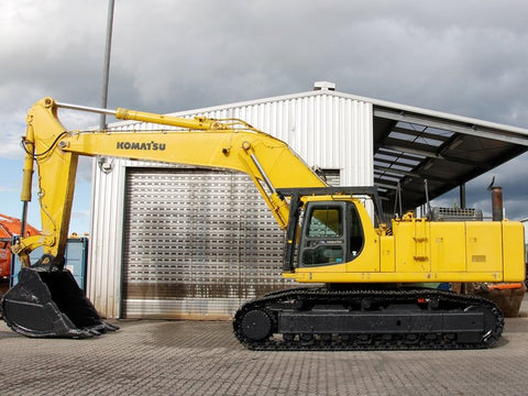 Komatsu PC600LC-6 Excavator Operation & Maintenance Manual S/N 10001-UP PDF Download - Manual labs