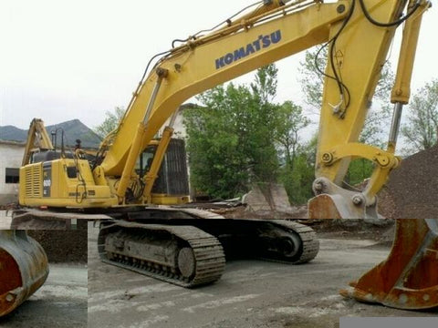 Komatsu PC600LC-6K Excavator Operation & Maintenance Manual S/N K30001-UP PDF Download - Manual labs
