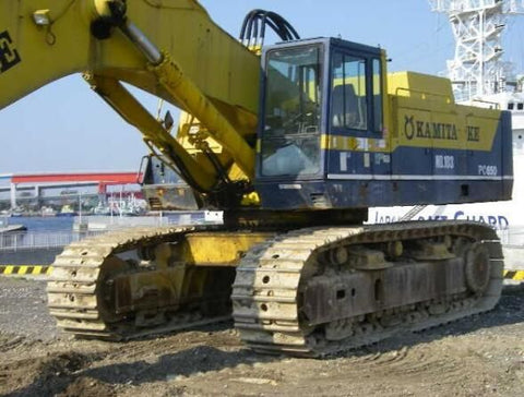 Komatsu PC650-3 & PC650LC-3 Excavator Operation & Maintenance Manual S/N A15001-UP PDF Download - Manual labs