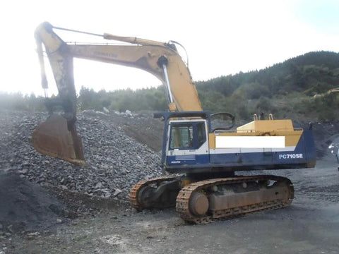 Komatsu PC710-5 Excavator Operation & Maintenance Manual S/N 10001-UP PDF Download - Manual labs