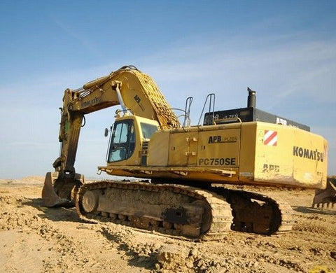 Komatsu PC750-6 Excavator Operation & Maintenance Manual S/N 10001-UP PDF Download - Manual labs