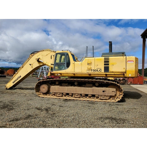 Komatsu PC750LC-6 Excavator Operation & Maintenance Manual S/N 10001-UP PDF Download - Manual labs