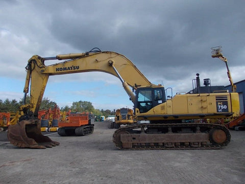 Komatsu PC750LC-7 Excavator Shop Service Repair Manual S/N 20001-UP PDF Download - Manual labs